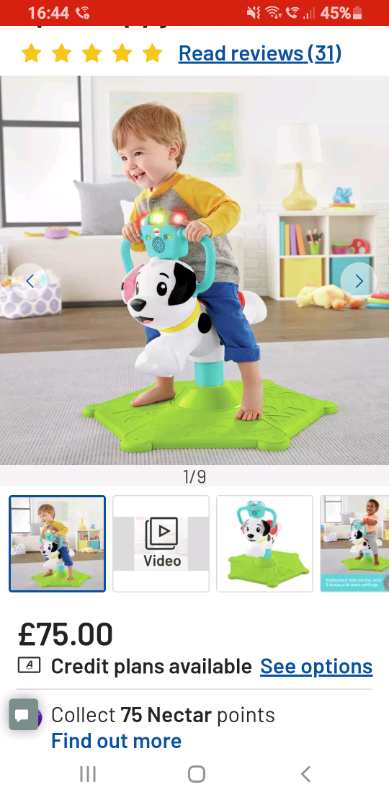 bounce and spin puppy